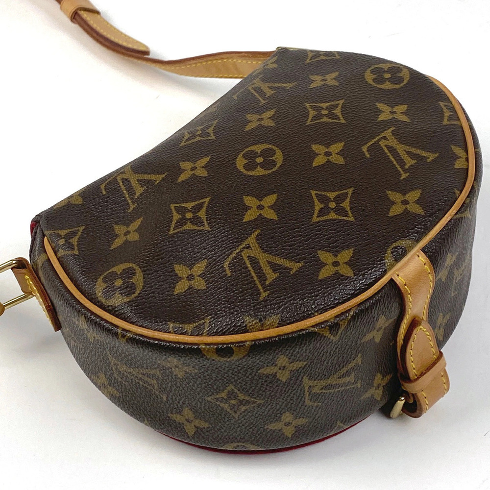Louis Vuitton Clutch Tambourin Brown Shoulder Bag Crossbody Monogram